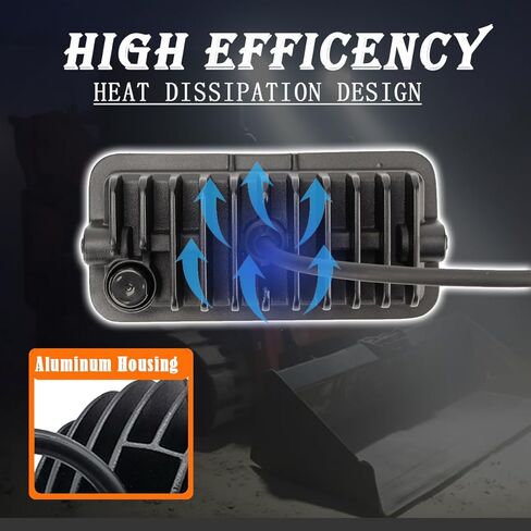 40W LED Work Light Headlight Flood Off-Road Light Compatible with Kubota Skid Steer SVL Series SVL65, SVL75, SVL90, SVL95, OEM NO.V0511-53510 in Saudi Arabia