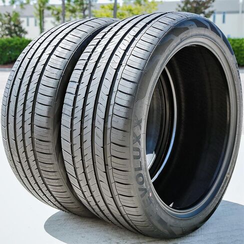 Set of 2 (TWO) Evoluxx Capricorn UHP All-Season Truck/SUV High Performance Radial Tires-275/40R20 275/40/20 275/40-20 106Y Load Range XL 4-Ply BSW Black Side Wall UTQG 480AA in Kuwait