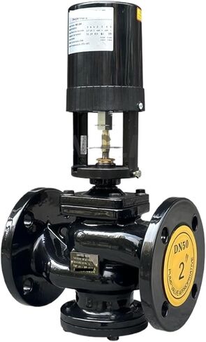 Proportional integral electric two-way valve central air conditioning steam heating and ventilation system flow regulating valve(DN250【手电一体】) in Kuwait