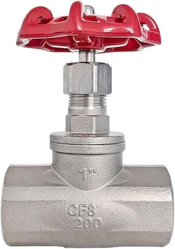 304 stainless steel stop valve straight through J11W-16P DN15 4 minutes 1/2"(DN25 1" 1寸) in Kuwait