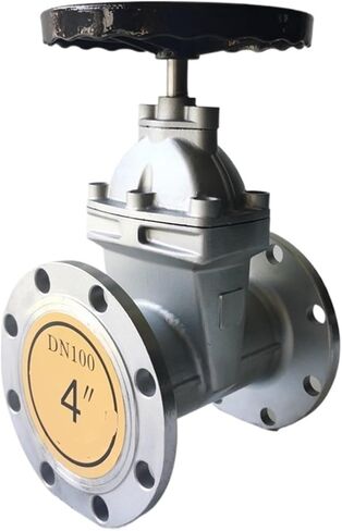 304 stainless steel concealed stem elastic seat soft seal gate valve Z45X-16P valve(304DN150 长度269mm) in Saudi Arabia