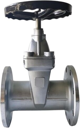 304 stainless steel concealed stem elastic seat soft seal gate valve Z45X-16P valve(304DN350 长度381mm) in Saudi Arabia