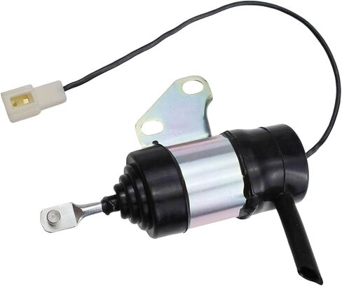 Fuel Shut Off Solenoid 12V for Kubota BX2230D RTV900R RTV900T, B7410D BX1500D BX1800D D722 D902 D782 D622 Z402 Z602 16851-60014,16851-60010,16851-60011 16851-60012 052600-4530 052600-4531 in Saudi Arabia
