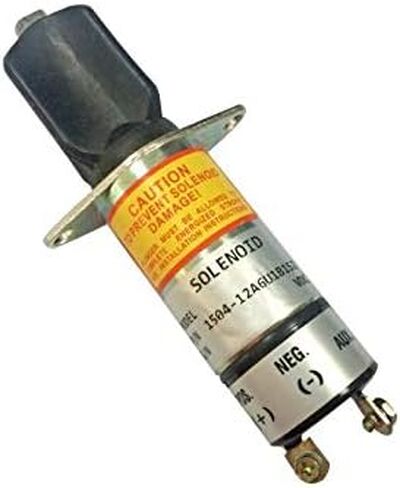 Gladiator New Premium Fuel Shut - Off Solenoid Compatible with Woodward Applications 12 Volt 2 Terminal Replaces 1504-12A6U1B1S2 SA-3956 SA-3956-12 SA395612 150412A6U1B1S2 in Saudi Arabia