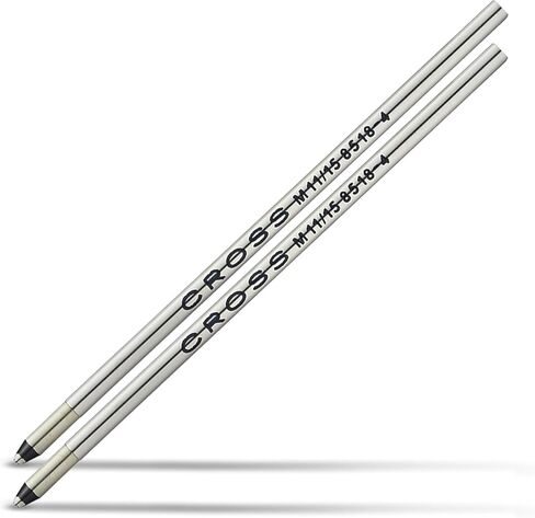 Cross Mini Ballpoint Pen Refill, Medium Point, Blue, 2-Pack (8518-6) in Saudi Arabia