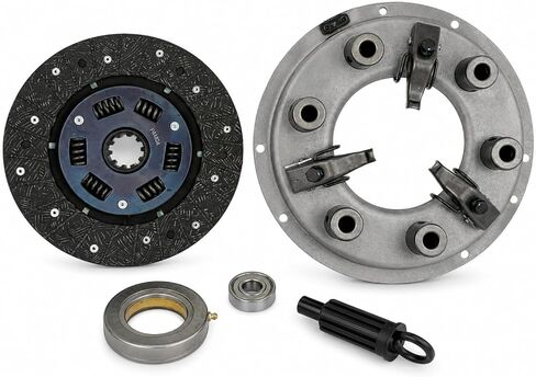 SOUTHEASTCLUTCH Clutch Kit for Massey Ferguson 135 TO35 TO30 TE20, 9 Inch, 10 Spline, Pressure Plate, Disc, Release Bearing, Pilot Bushing, Alignment Tool (30-598) in Kuwait