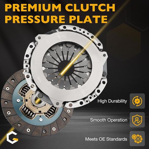 Transmission Clutch Kit Compatible with 2007-2008 Honda Fit L4 1.5L Replacement for 08-054 in Kuwait