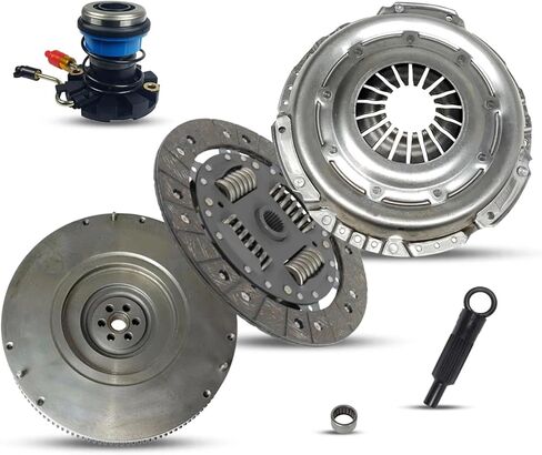SOUTHEASTCLUTCH Clutch Kit with Slave Cylinder and Flywheel compatible with Ford Explorer Ranger, Mazda B4000 1992-2000 4.0L V6, Includes Pressure Plate, Disc, Pilot Bushing in Kuwait