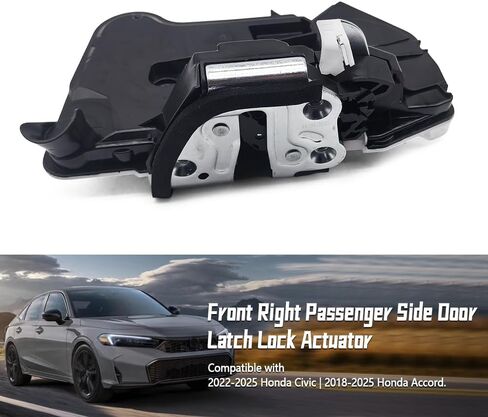 Passenger Side Door Latch Lock Actuator Fit for Honda Civic 2022-2025 Accord 2018-2025 Replace 72110-TVA-A02 Front Right in Saudi Arabia