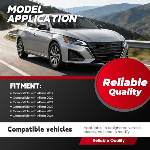 مشغل قفل الباب من Nakkaa جانب السائق الأمامي الأيسر متوافق مع Altima 2019 2020 2021 2022 2023 2024 805016CA0B 80501-6CA0B in Kuwait