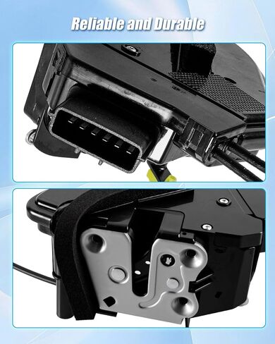 Power Door Lock Actuator with Cables Fit for Nissan Pathfinder 2018-2020, Door Latch Lock Actuator Repalce 80501-9PM0A 80501-9PM0B DL390, Front Left Driver Side Door in Kuwait
