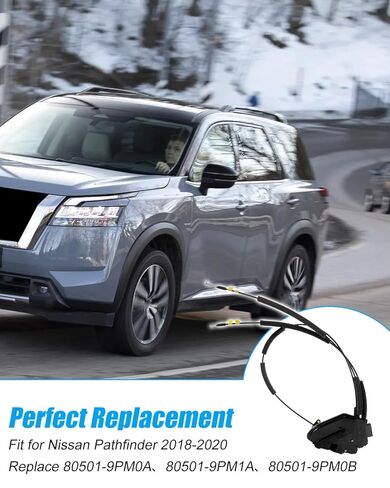 Power Door Lock Actuator with Cables Fit for Nissan Pathfinder 2018-2020, Door Latch Lock Actuator Repalce 80501-9PM0A 80501-9PM0B DL390, Front Left Driver Side Door in Kuwait