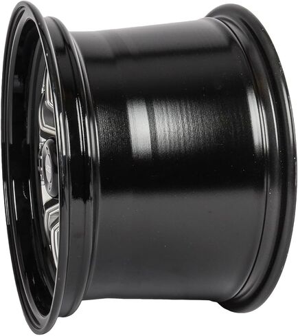 عجلة JEGS SSR سبايك 15 × 10 | 5 × 4.5 بوصة. تباعد نمط مسمار العجلة | +51 ملم إزاحة | 7.5 بوصة مسافة خلفية | أسود لامع مع لمسات بارزة مطحونة | 3.27 بوصة تتحمل المركز in Kuwait