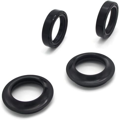 Front Fork Shock Oil Seal Dust Seal Fork Seal Set Size Model 37MMx50MMx11MM for Kawasaki 92049-1421 for Kawasaki EX250J Ninja 250R 2008-2012 for Kawasaki EX500D Ninja 500R 1994-2009 in Kuwait