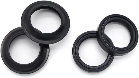 Front Fork Shock Oil Seal Dust Seal Fork Seal Set Size Model 37MMx50MMx11MM for Kawasaki 92049-1421 for Kawasaki EX250J Ninja 250R 2008-2012 for Kawasaki EX500D Ninja 500R 1994-2009 in Kuwait
