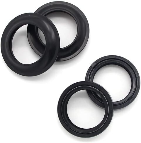 Front Fork Shock Oil Seal Dust Seal Fork Seal Set Size Model 37MMx50MMx11MM for Kawasaki 92049-1421 for Kawasaki EX250J Ninja 250R 2008-2012 for Kawasaki EX500D Ninja 500R 1994-2009 in Kuwait