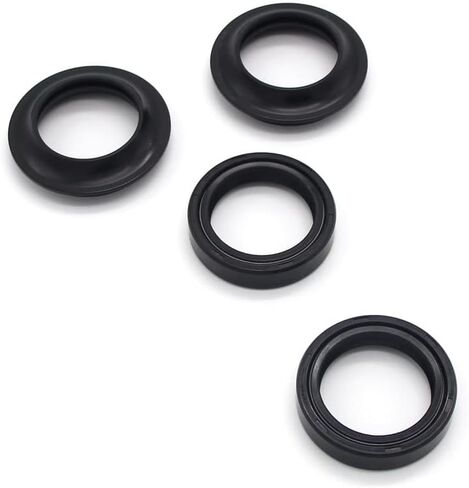 Front Fork Shock Oil Seal Dust Seal Fork Seal Set Size Model 37MMx50MMx11MM for Kawasaki 92049-1421 for Kawasaki EX250J Ninja 250R 2008-2012 for Kawasaki EX500D Ninja 500R 1994-2009 in Kuwait