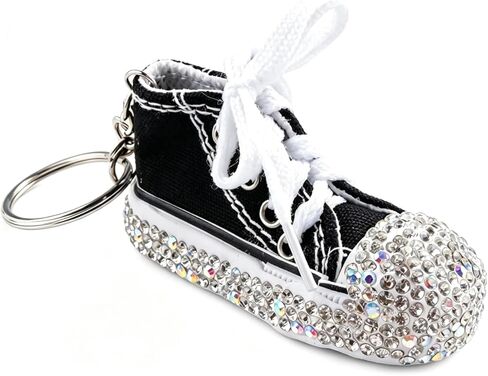 MPK Miniature Sneaker Shoes Keychains，Mini Canvas Shoes for keychain，3 Inch Festival Decorations for Party in Saudi Arabia
