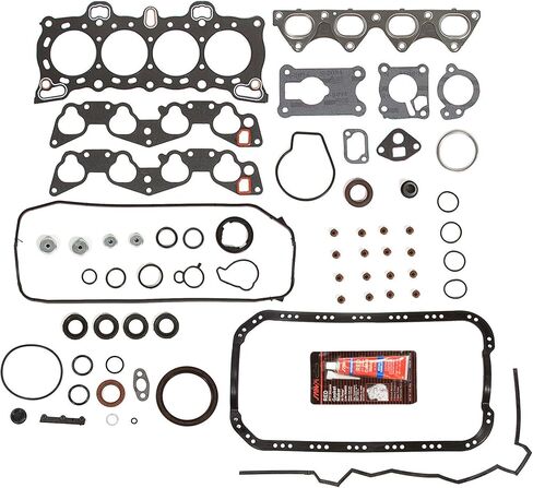 Evergreen OK4026M/0/0/0 Fits 88-95 Honda CRX Civic Del Sol 1.5L SOHC 16V D15B1 D15B2 D15B7 D15B8 Master Overhaul Engine Rebuild Kit in Saudi Arabia
