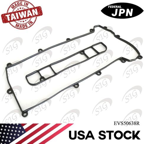 Engine Valve Cover Gasket Compatible with Ford & Mazda Model Focus 2003-2004 & Ranger 2001-2003 & 6 2003-2005 & B2300 2001-2003 with Engine Base 2.3L L4 (Replacement# VS50638R, 151072101) - EVS50638R in Saudi Arabia