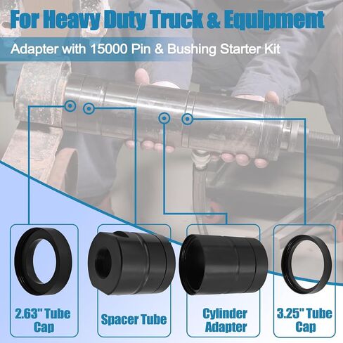 15030 Leaf Spring Pin and Bushing Adapter Service Kit Used with Pin Bushing Starter Kit for Heavy Duty Trucks Equipment for Removing Pins Bushings in Saudi Arabia