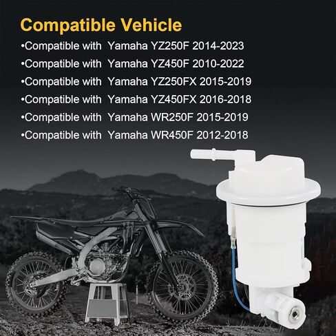 استبدال مجموعة مضخة الوقود لياماها YZ250F YZ450F YZ250FX YZ450FX WR250F WR450F 2010-2023 استبدال 33D-13907-02-00 33D-13907-01-00 in Kuwait