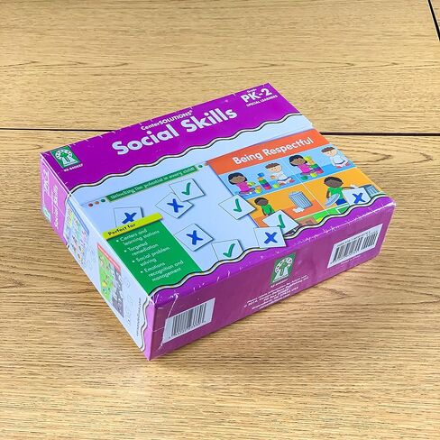 Key Education Publishing Social Skills Activities for Kids, 15 File Folder Games With Social Emotional Learning Activities, Emotional Regulation Tools for kids Preschool to Grade 2 in Saudi Arabia