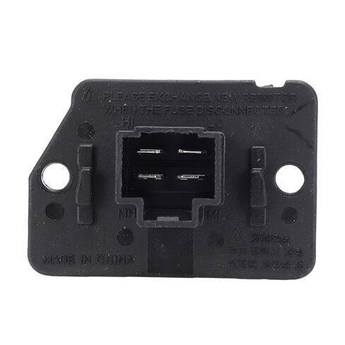 HVAC Heater Blower Motor Fan Resistor, 4 Pin Terminal Replacement with OEM Part Number RU656 for Sonata Forte Optima 2006-2023 in Saudi Arabia