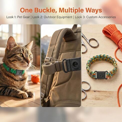 30Pcs Quick Release Buckles 1" Black Plastic Breakaway Clasp Dog Collar Lanyard Clips Hardware Buckle Clips for Straps Harness Accessories Durable for Pets in Saudi Arabia