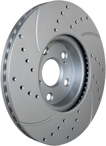 دوارات فرامل قرصية أمامية، مجموعة من 2 - متوافقة مع 2009-2019 Toyota Corolla، 2009-2014 Toyota Matrix، 2009-2010 Pontiac Vibe، 2008-2014 Scion xD، 1.8 لتر in Kuwait