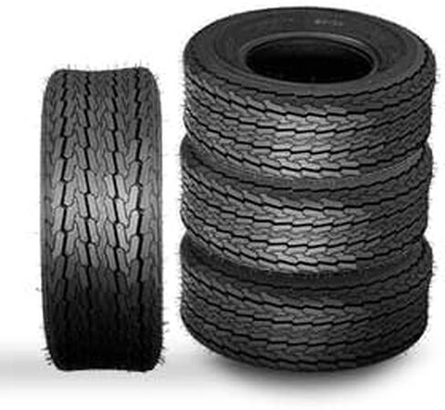 إطار مقطورة 20.5 × 8-10، نطاق التحميل E 1100 رطل، 10PR، 4 عبوات 20.5 8 10 إطار مقطورة لمقطورات القوارب، ومقطورات المرافق in Kuwait