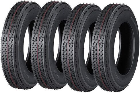 إطار مقطورة 20.5 × 8-10، نطاق التحميل E 1100 رطل، 10PR، 4 عبوات 20.5 8 10 إطار مقطورة لمقطورات القوارب، ومقطورات المرافق in Kuwait