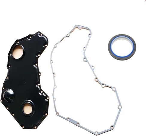 غطاء مبيت تروس التوقيت الأمامي مانع تسرب الزيت استبدال OEM عام لـ Cummins 5.9L 6B 4B P 94-98 4991279 3941911 3916411 3918674 3941910 3923898 3916400 3917801 + 3904353 3804899 3900709 3937111 in Kuwait