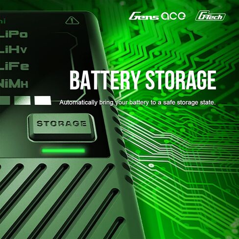 Gens ace Imars Mini G-Tech 60W Lipo Battery Charger - Eco Friendly Version(Not Include The USB-C Power Adapter) in Saudi Arabia