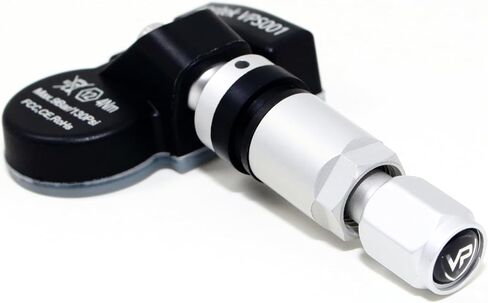مجموعة من 4 أجهزة استشعار ضغط الإطارات Veritek VPS001 TPMS 433mhz لسيارة Infiniti QX80 Nissan Titan تستبدل 40700EZ00A 407006WY0B مع سيقان صمام ألومنيوم فضية in Kuwait