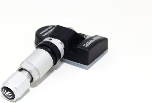 مجموعة من 4 أجهزة استشعار ضغط الإطارات Veritek VPS001 TPMS 433mhz لسيارة Infiniti QX80 Nissan Titan تستبدل 40700EZ00A 407006WY0B مع سيقان صمام ألومنيوم فضية in Kuwait
