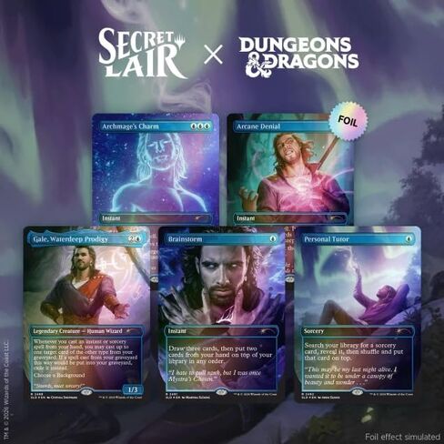 السحر: The Gathering Secret Lair x Dungeons & Dragons: إصدار رقائق طموح غيل in Kuwait