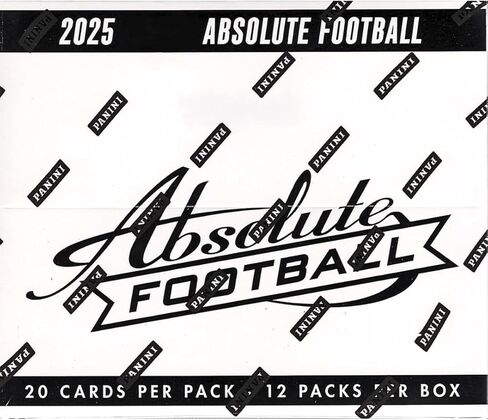 2025 Absolute Football Cello Box with 240 Total Trading Cards + 6 Toploaders and StreetCards Magnet! Look for The Kaboom Horizontals! in Saudi Arabia