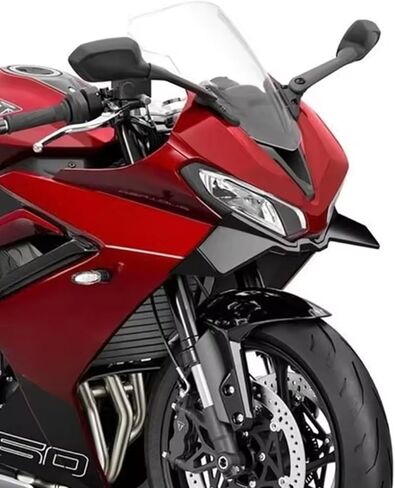 for Day.Tona 660 Day.Tona 660 2025 Modified Motorcycle Sport Downforce Exposed Front Spoiler aerodynamic Wing Fairing Wing Blades 2024 2025 in Kuwait