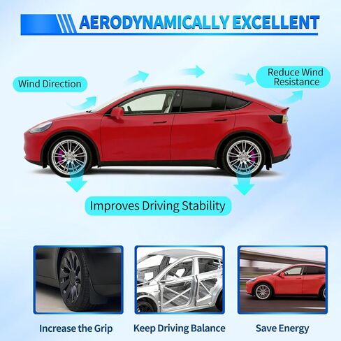 Nilight Spoiler Fit for Tesla Model 3 2017-2023 Spoilers for Cars Rear Spoiler Wing Sporty Appearance Rear Trunk Lip Exterior Accessories No-Drill Installation ABS Carbon Fiber Pattern, Glossy Black in Kuwait