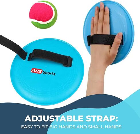 Kids Toys Toss and Catch Ball Game Set, Classic Outdoor Games with 4 Paddles 4 Balls and 1 Storage Bag, Beach Games, Yard Games, Kids Birthday Gift for 3 4 5 6 7 8 9 10 Year Old Boys Girls in Saudi Arabia