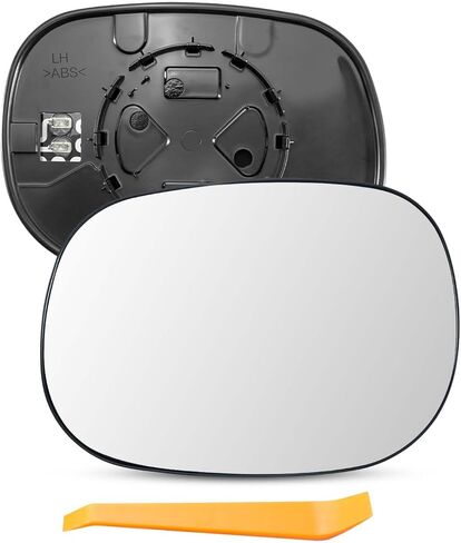 Left Side Mirror Glass Fit for Dodge Ram 1500 2500 3500 1998-2003, Compatible with Durango 1998-2004, Replace 5019893AA CH1324111, Rear View Mirrors Glass with Power Heated, Driver Side Mirror in Kuwait