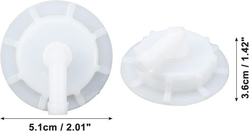 ACROPIX Car Coolant Reservoir Tank Cap Fit for Honda Accord 1995-2007 19102-PM5-A00 - Pack of 2 White in Kuwait