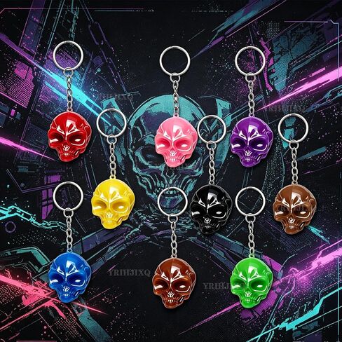 8Pcs 3D Aliens Resin Mold Head Skull Silicone Molds for Resin Epoxy Casting Molds with Keychain Rings,for DIY Halloween Charms,Gothic Pendants in Saudi Arabia
