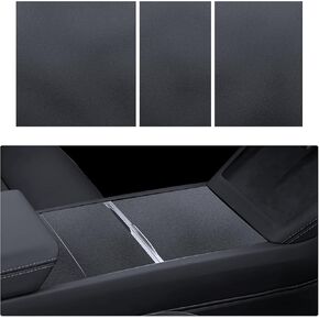 2025 2026 Tesla Model Y Juniper & Model 3 Highland Center Console Wrap Kit – PET Galaxy Style Interior Protective Trim Accessories - Pet and Family Friendly Protector Mats 3PCS in Saudi Arabia