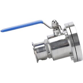 19/25/38/51/76mm Tank Bottom Valve Chuck 50.5/64/77.5/91/106mm 304Stainless Steel Ball Valve(89mm x Ferrule 106) in Saudi Arabia