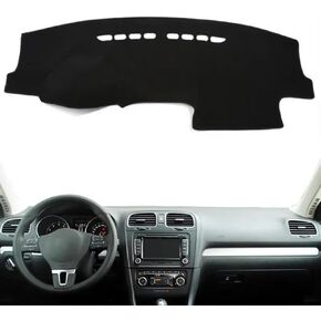 Fit for Volkswagen VW Golf GTI MK6 2010-2013,Car Dashboard Cover,Anti-Slip Dash Cover Mat,Dash Board Protector Cover Mat,Dash Mat,Car Supplies in Saudi Arabia