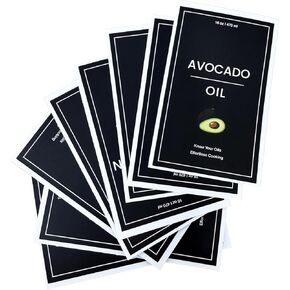 CXINYI Olive Oil Dispenser Stickers, Decorative Oil Bottle Labels for Kitchen Organization in Saudi Arabia