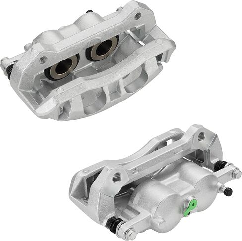 Front Disc Brake Caliper Assembly with Bracket fit for 2012-2020 Ford F-150, 2011-2017 Ford Lobo, Front Right and Left Caliper set with 2PC, 18-B5404 + 18-B5405 in Kuwait