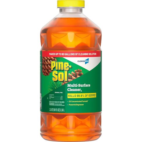 Pine-Sol Multi-Surface Cleaner, CloroxPro, 2X Concentrated Formula, Original Pine, 80 Fl Oz in Saudi Arabia